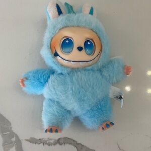 POP MART Blue Plush Labubu